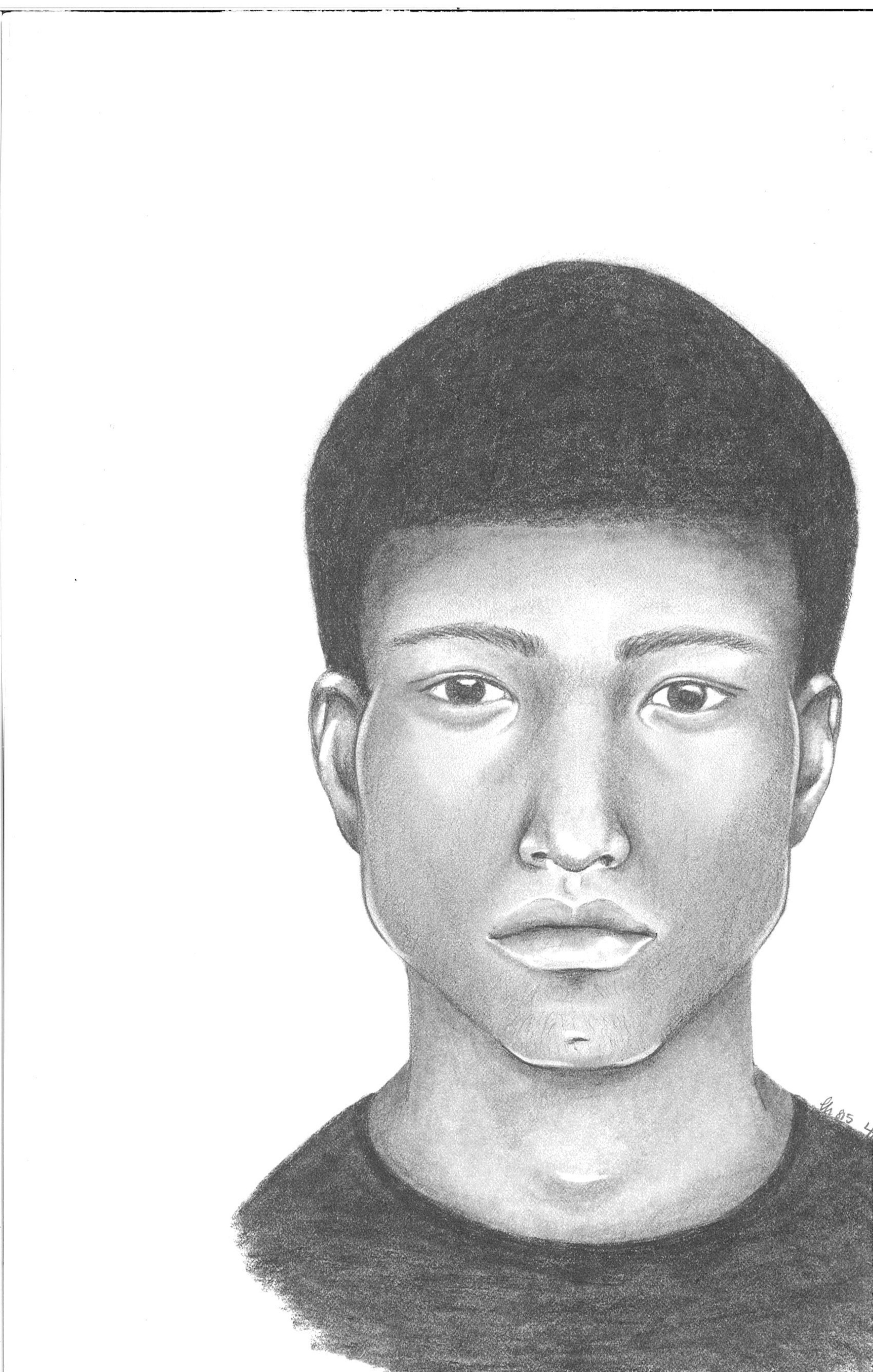 Forensic composite sketch example 8