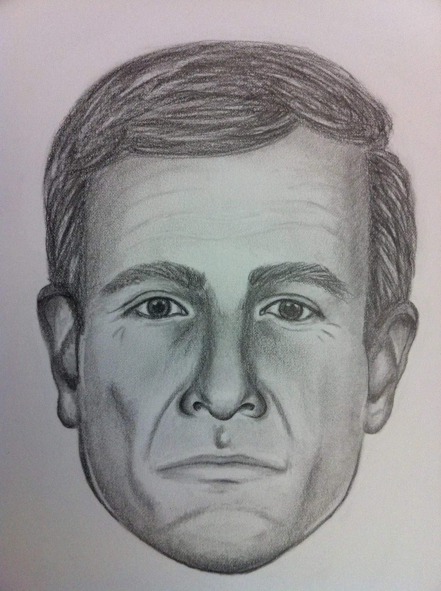 Forensic composite sketch example 2