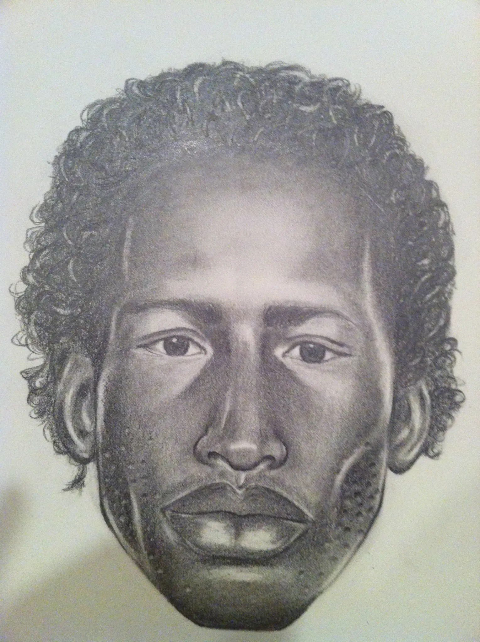 Forensic composite sketch example 3